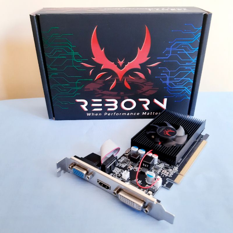 VGA CARD REBORB NVIDIA GEFORCE GT210 1GB 64BIT DDR2, VGA GT210 1G 64BIT REBORN