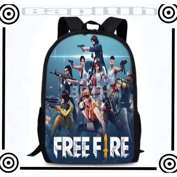 BPT  FREEFIRE -   TAS RANSEL SEKOLAH FREEFIRE BOOYAH TAS SEKOLAH ANAK RANSEL ANAK MURAH RANSEL ANAK TK/ SD