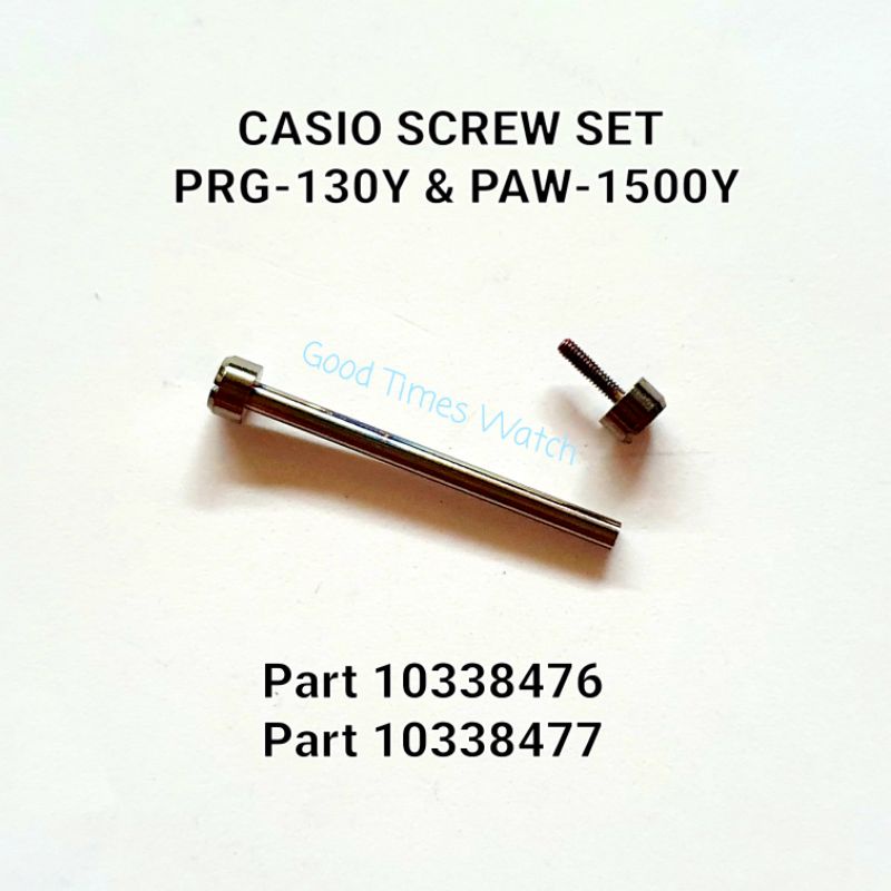 CASIO SCREW SET PRG 130Y PAW 1500Y PRG 130 PAW 1500 Casio Original