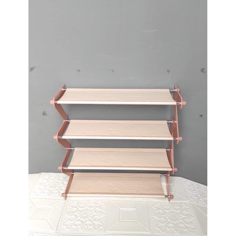 [BISA COD] Rak Sepatu /Shape Shoe Rack/ Rak Sandal Serbaguna