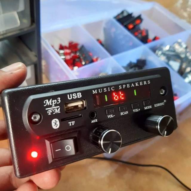 Power class D 12v DC + USB RADIO & Mp3 Bluetooth