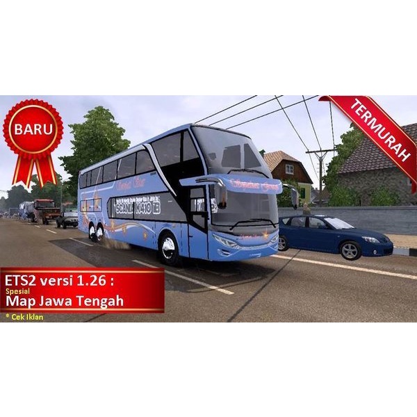 ETS2 Bus Simulator Indonesia Map jawa Tengah Jateng