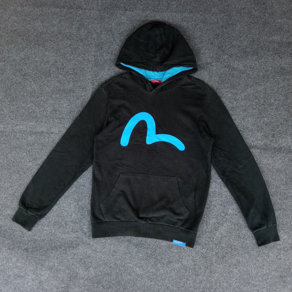 Jaket Hoodie Pria Second Original Evisu Murah