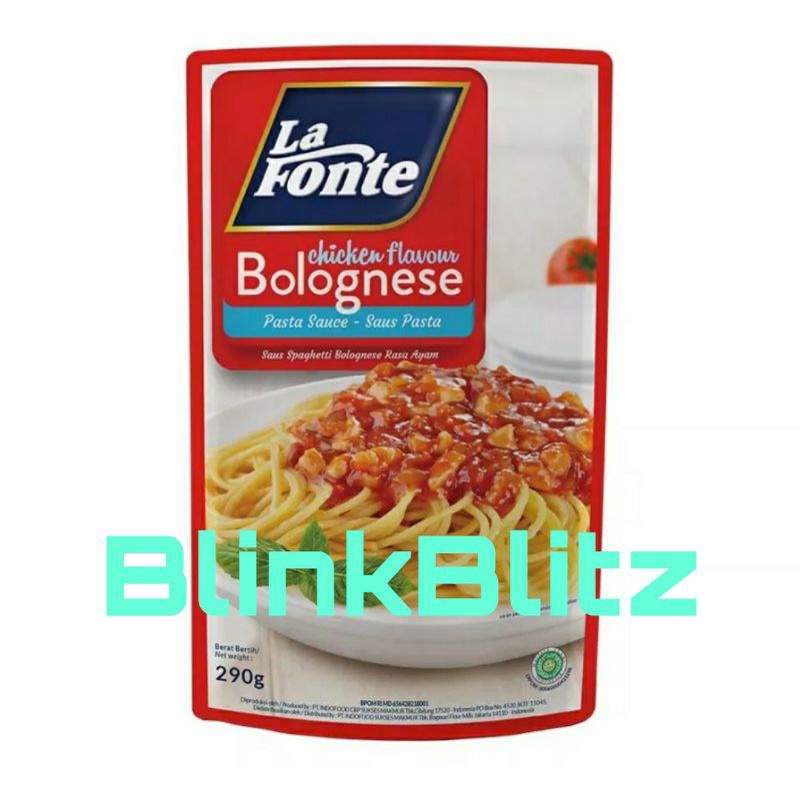 La Fonte Saus Pasta Chicken Bolognese Rasa Ayam 290 gr