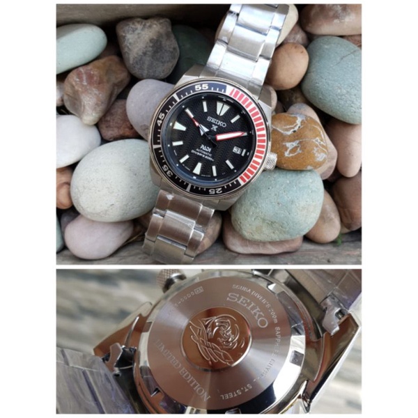 JAM TANGAN SEIKO PRIA PADI AUTOMATIC STAINLESS STEEL ORIGINAL BM