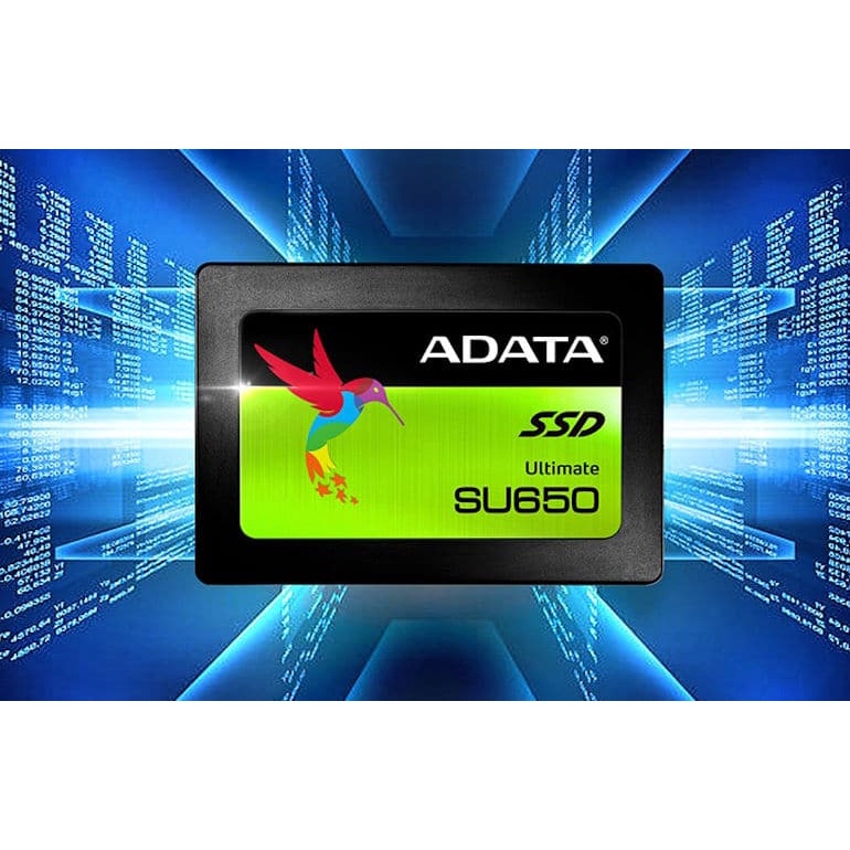 ADATA SU650 120/240GB/480 SATA III NAND Flash 3D NAND  ( R/W Up to 520 / 450MB/s )