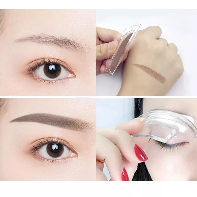 EYEBROW STAMP STEMPEL CETAKAN ALIS INSTAN STAMPEL EYE BROW INSTANT PENSIL STAMPLE MAKE UP MATA CEPAT 3 DETIK SELESAI MAKEUP ALIS ALIS BUBUK CAP TAHAN AIR BUBUK RIAS PROFESIONAL ALAMI KOSMETIK TAHAN LAMA U145