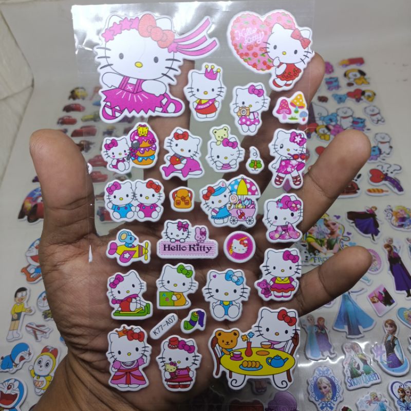 Stiker Mainan Stiker Timbul Besar isi 1Pcs