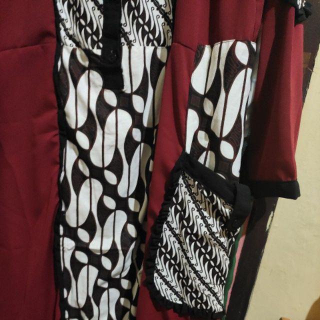 Gamis Batik Vihan Ori Svj Murah Original Realpict