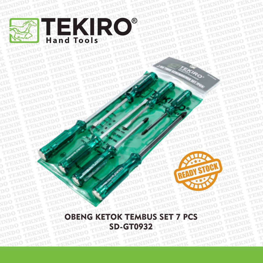 Tekiro Obeng Ketok Tembus Set 7 PCS Type SD-GT0932