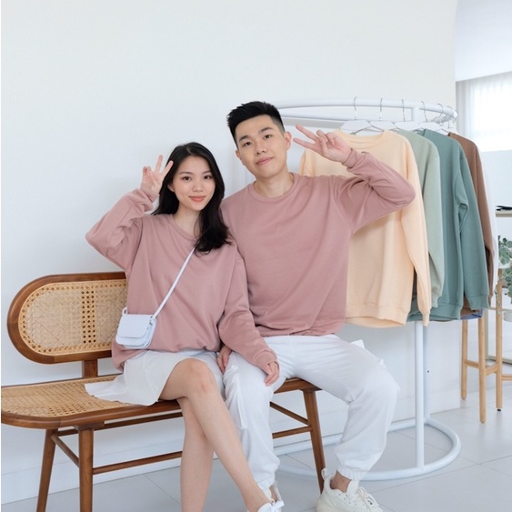 Kadaka U-0106 Jumper Unisex Sweater Polos Fleece Premium Wanita Pria