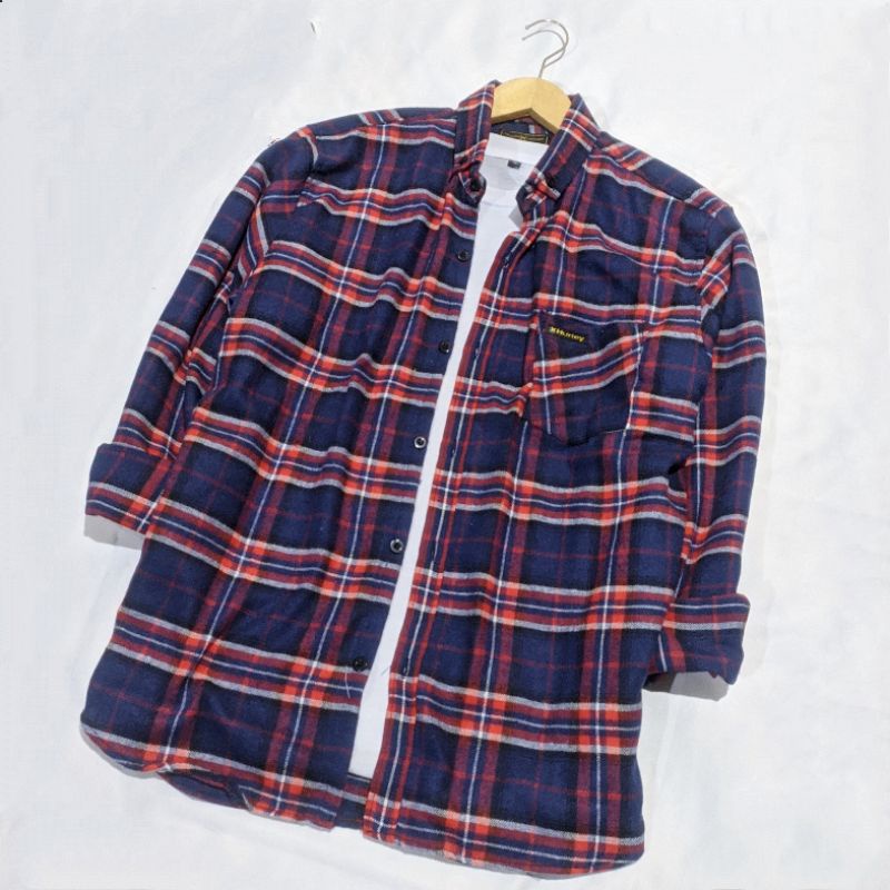 flanel pria wanita panjang kemeja flannel best seller atasan flanel wanita kemeja wanita fashion flanel wanita distro-F9