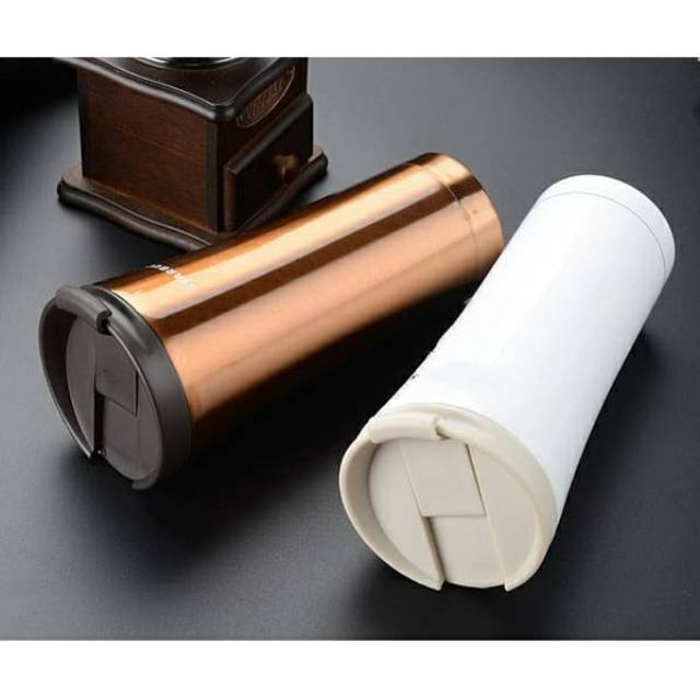 Tumbler Stainless Polos Model Mug Starbucks 500 ML