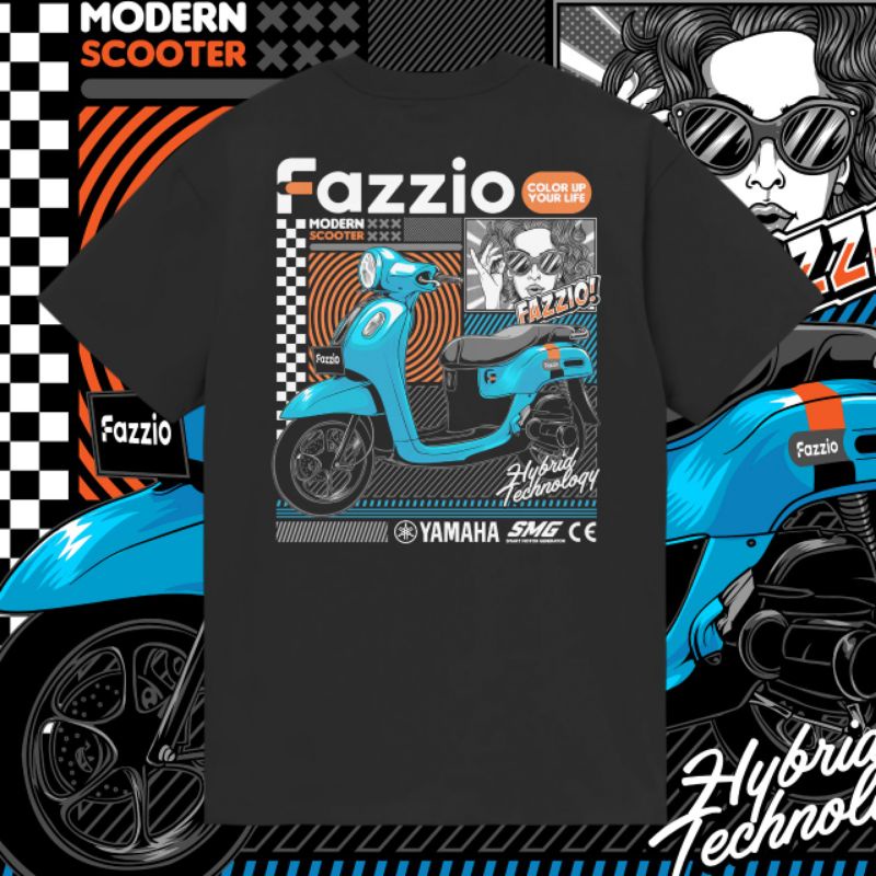 [COD] KAOS YAMAHA FAZZIO ORIGINAL