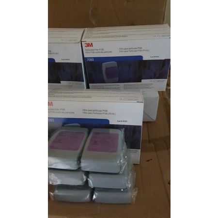 Filter 3M P100 7093 NIOSH 2 Each/set