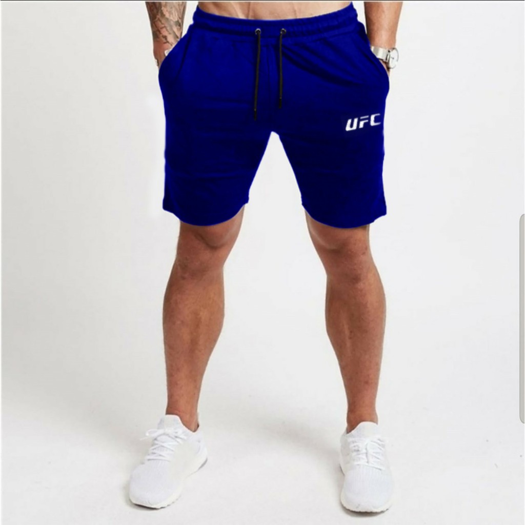 FASHION_COOLS - CELANA JOGGER PENDEK UFC TERBARU-CELPEN SPORT GYM DAN SANTAI TERLARIS