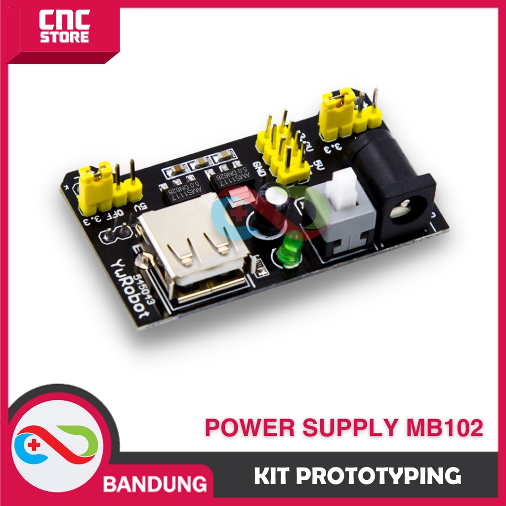 KIT PROTOTYPING MB-102 JUMPER KABEL BREADBOARD PAKET PAPAN PERCOBAAN