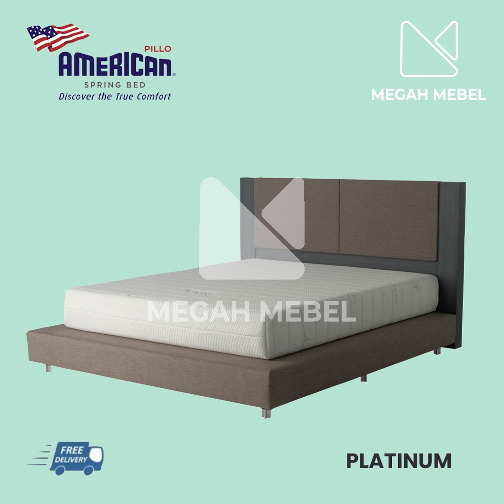 American Pillo Spring Bed Tipe Platinum