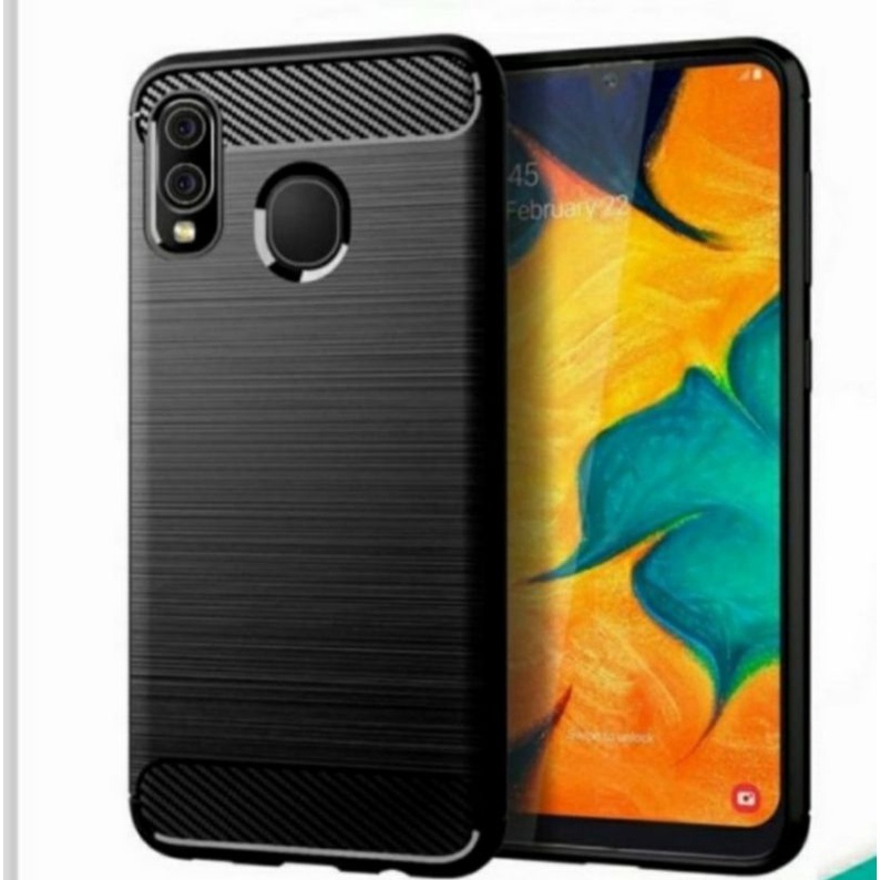 Samsung A20 A30 soft case silikon carbon