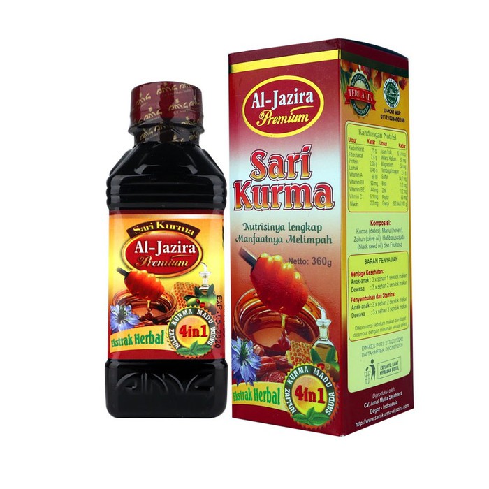 

Sari Kurma Al-Jazira Premium (3in1)