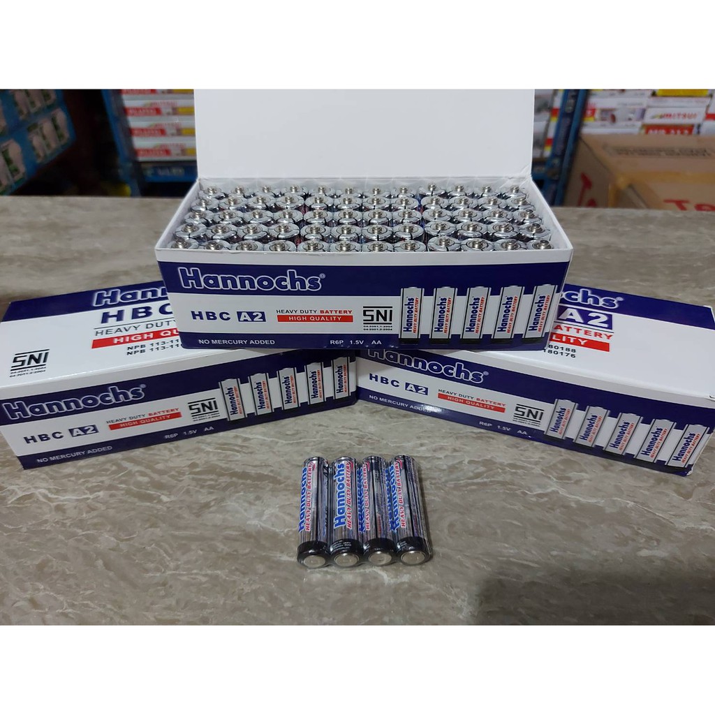 Baterai Hannochs AA/ Baterai Hannochs A2/ Battery Hannochs AA/ A2
