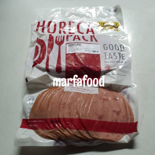 

Smoked beef VP 500gr | Bernardi | Marfafood