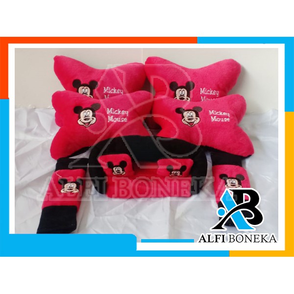 [ COD ] Bantal Mobil Set - Cars set Karakter - Set Bantal Mobil karakter - Bantal sandar mobil set