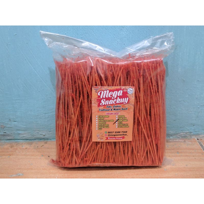 

Mie Lidi kiloan kemasan 500gr 13 Varian rasa FREE Bublewrap