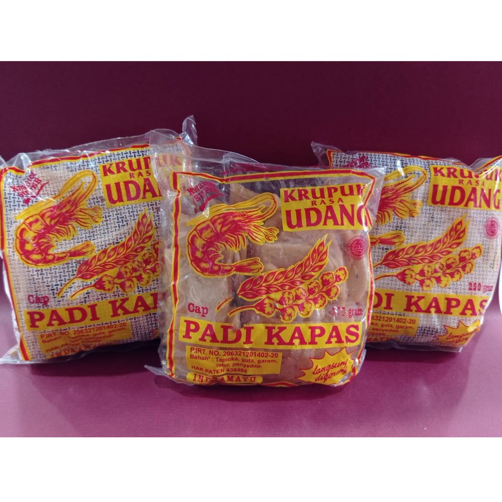 

padi kapas krupuk udang