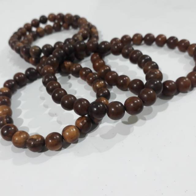 Gelang Kayu gaharu ramin aroma wangi asli