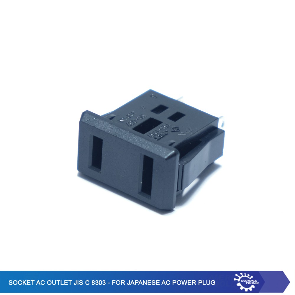 Socket AC Outlet JIS C 8303 - For Japanese AC Power Plug