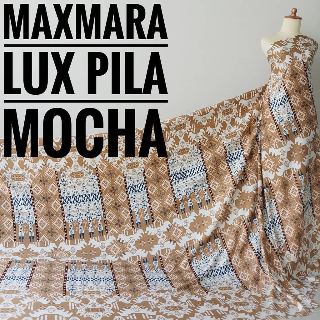 Kain Meteran Maxmara Lux Pila Mocha (0.5M)