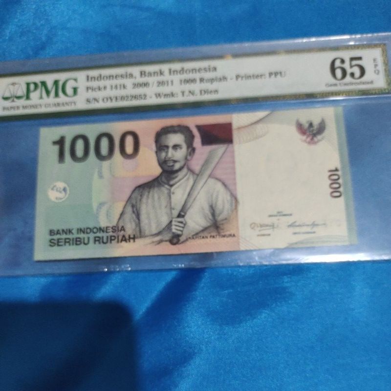 1000 Patimura PMG 65