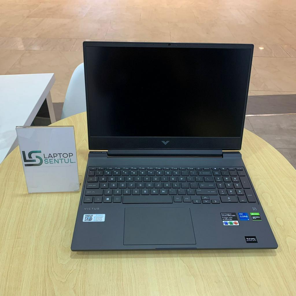 LAPTOP GAMING HP VICTUS 15 FA0116TX INTEL I5 12500H RAM 40GB SSD 512GB GTX1650 4GB 144HZ WINDOWS 11 OHS ORIGINAL