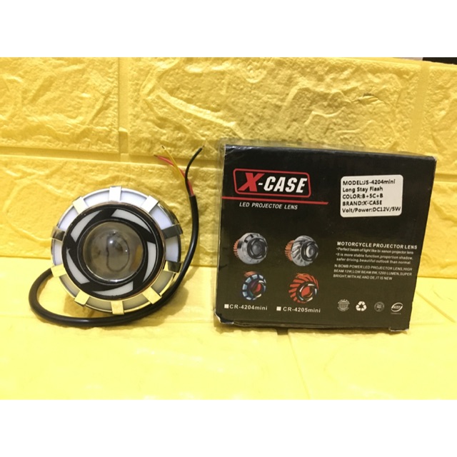 (LPR3) Lampu Projie Led Depan Utama Headlamp Variasi Motor Vario Ninja CBR R15 CB150R Vixion Beat