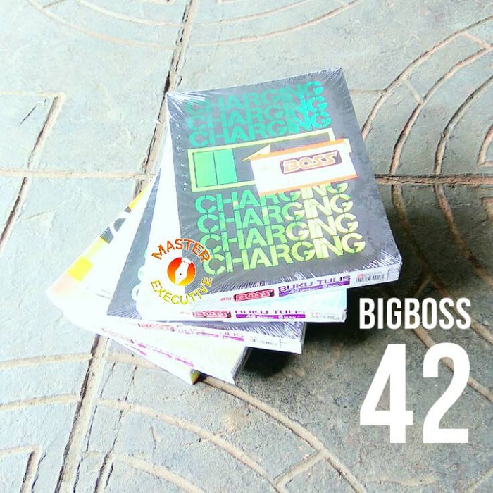 [Pak - 6 Buku] Big Boss Buku Tulis 42 Lembar /Boxy / BBO EB 42 - Sekolah Belajar Catatan