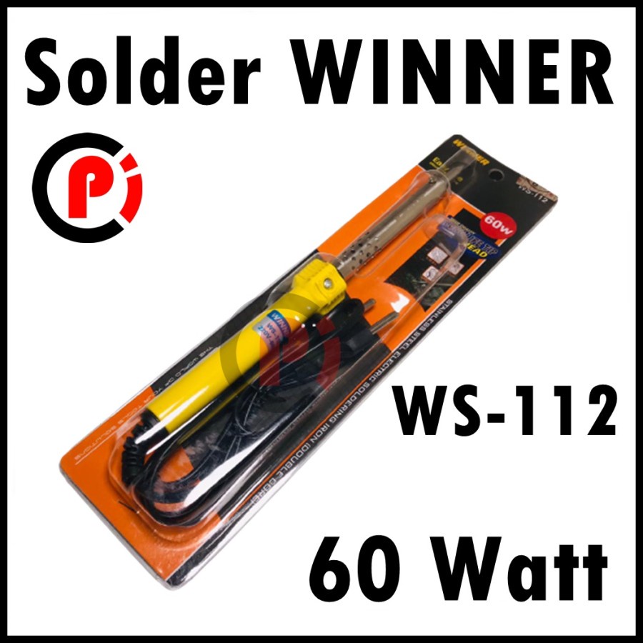 WINNER WS 112 Solder Iron Listrik 60 Watt Long Life Tip Head