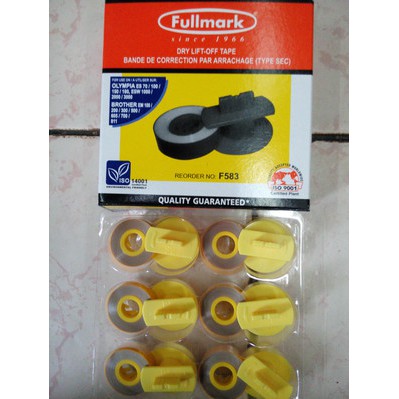 Penghapus Pita Mesin Tik Brother / Fullmark Lift Off Correction Tape (PCS)