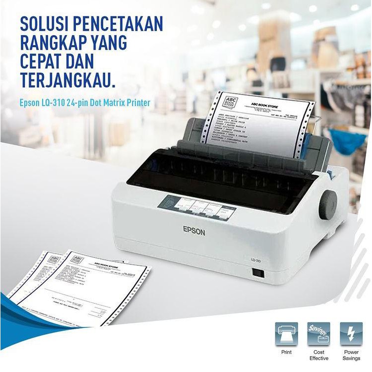 Jual Print & Scanner Printer Epson LQ310 Dot Matrix / Printer Kasir 3