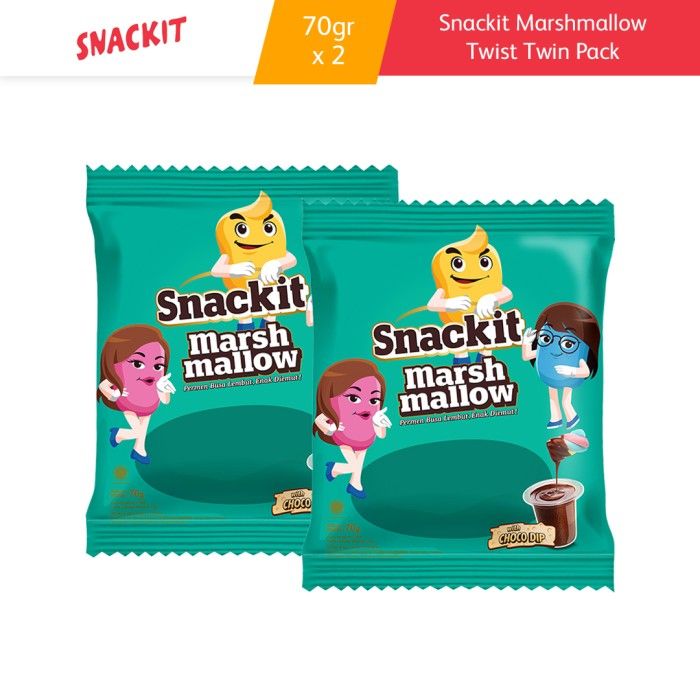 

COD Snackit Marshmallow Twist Twin Pack