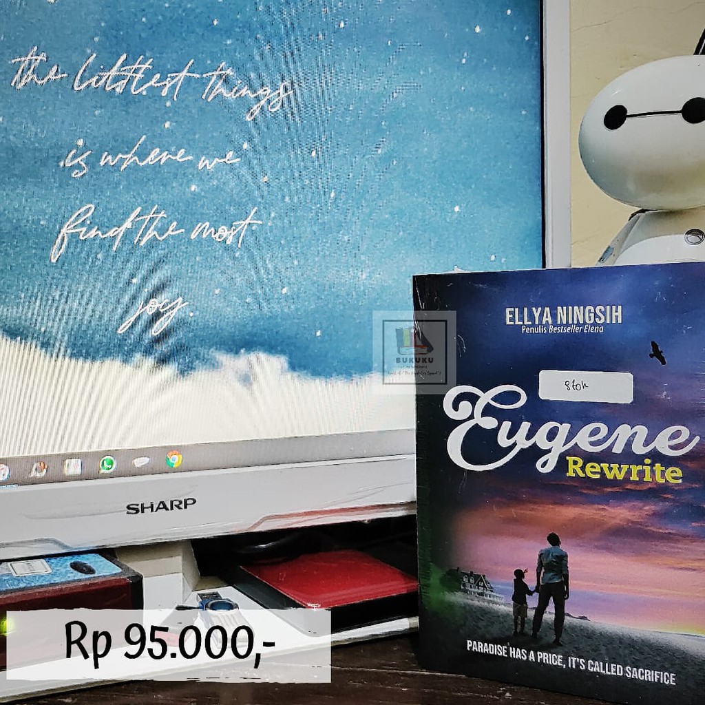 READY STOCK Novel Eugene (Ellya Ningsih) ORIGINAL + Merchandise