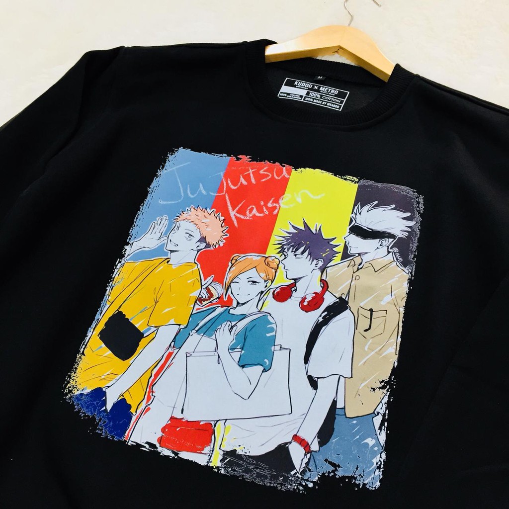 Crewneck Jujutsu Kaisen Art Anime Manga Jujutsu Kaisen