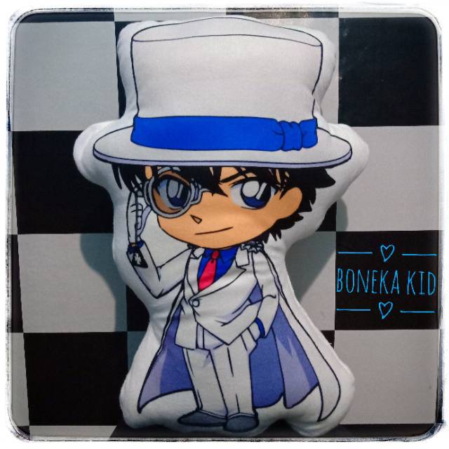Bantal boneka detective conan / kaito kid / shinichi kudo