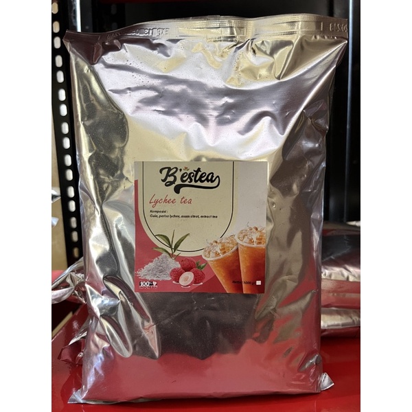 Bubuk Minuman Rasa Lychee Tea 1 Kg Powder Drink