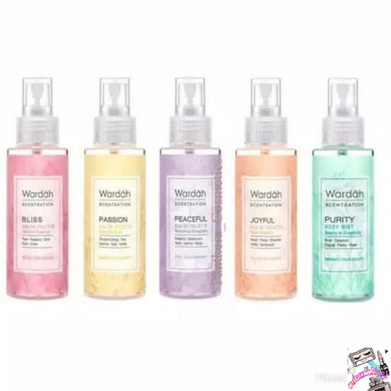 ☃Cutezz_ching1☃Wardah Scentsation Body Mist 100ml