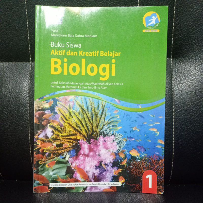 

Buku Siswa Aktif Dan Kreatif Belajar Biologi Kelas 1