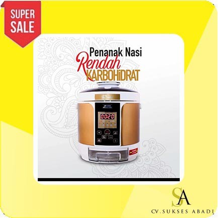 RB Cooker Low Carbo RCL-04 Digital Rice Steamer Less Sugar  RCL04 Termurah Surabaya