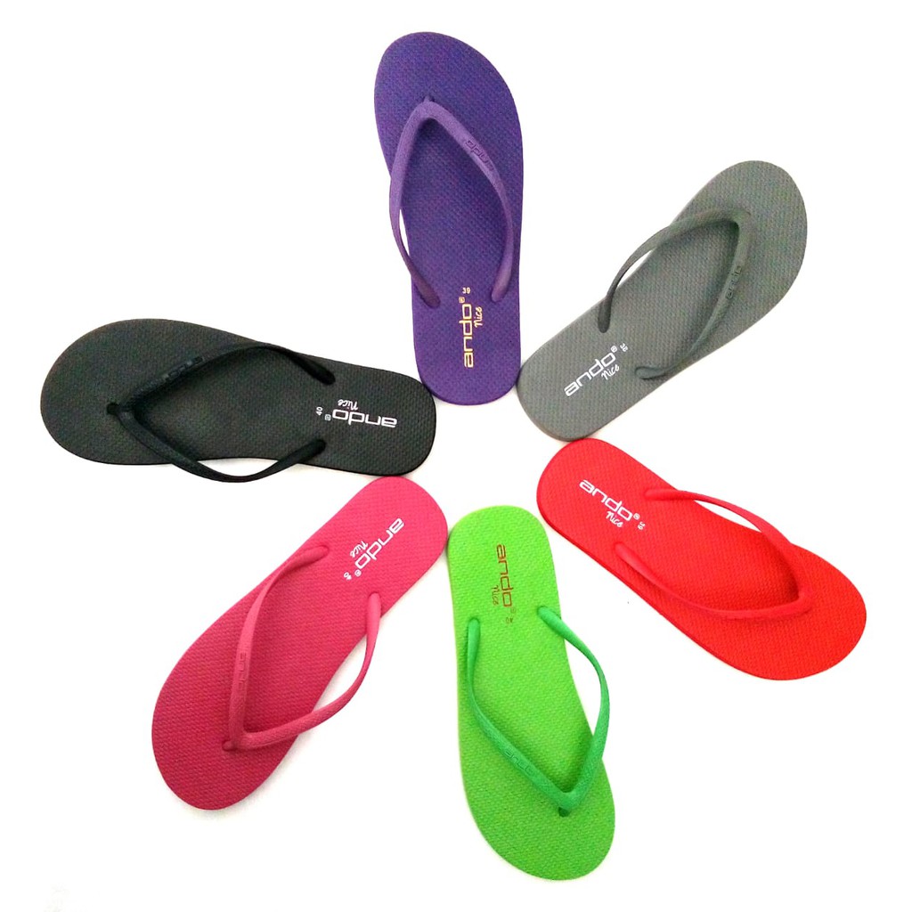  sandal  jepit  flat wanita  ando  nice ladies Shopee Indonesia