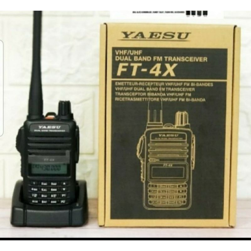 YAESU FT-4X DUA BAND ORIGINAL GARANSI RESMI YAESU FT 4X FT4X