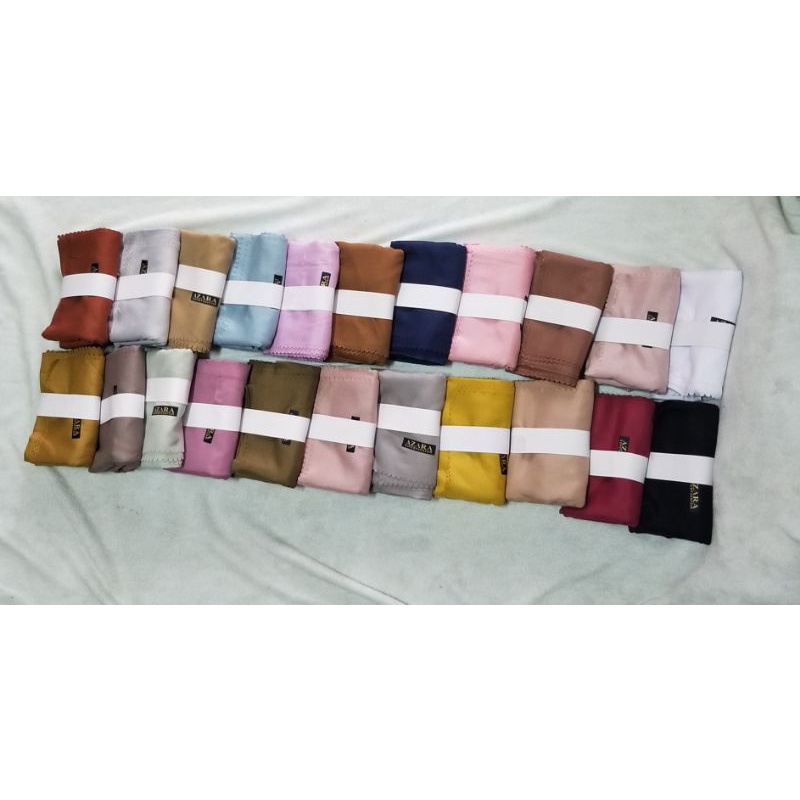 kerudung segi empat polos kerudung azara